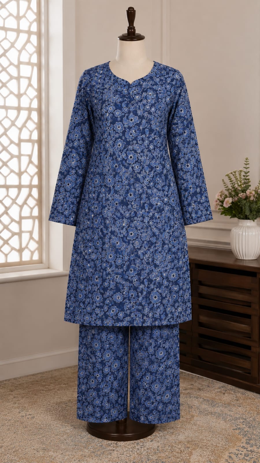 2 PCS VISCOUSE UNSTITCHED