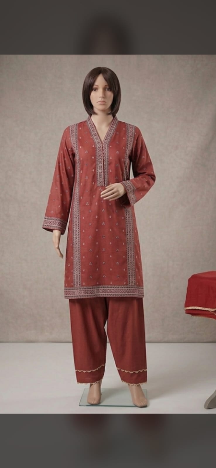 BIN SAEED LAWN UNSTITCHED 2PC