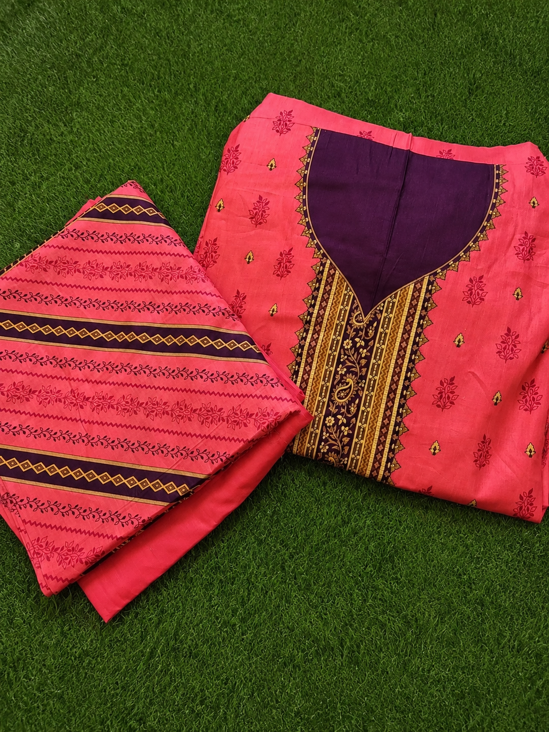 3PC UNSTITCHED