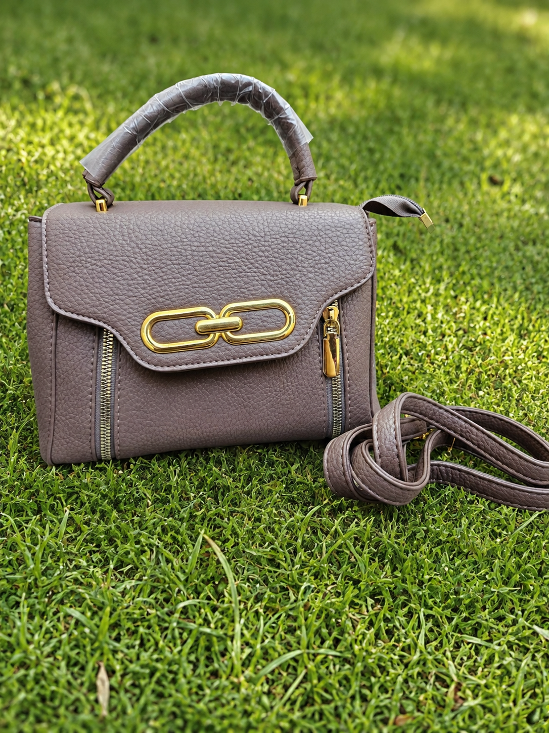 GOLD LINK MINI HANDBAG/SHOULDERBAG